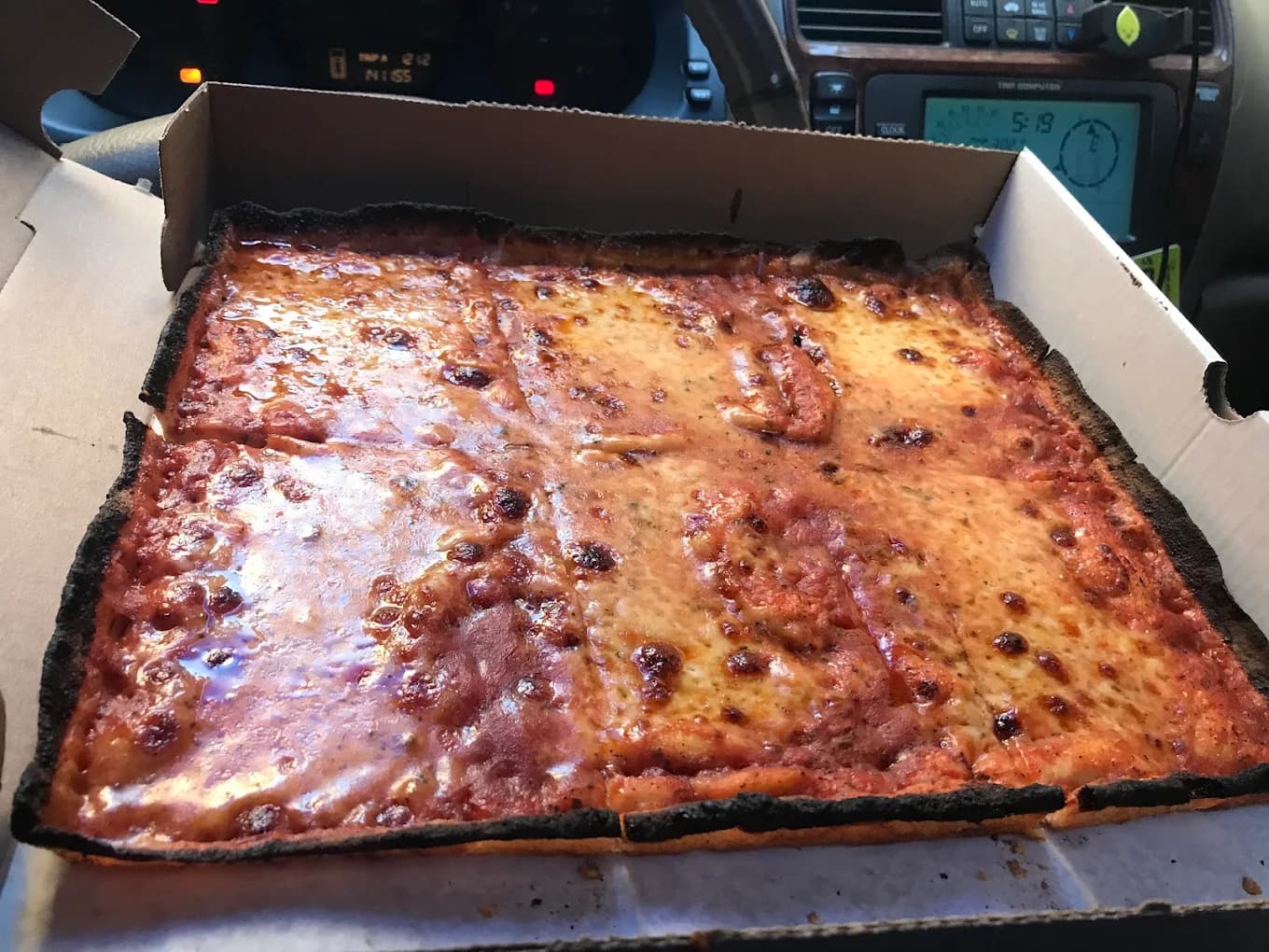 Handcrafted pizza in the making